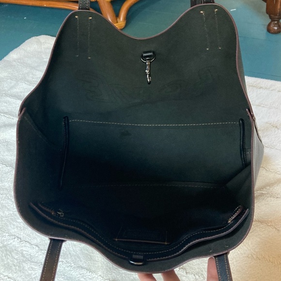 Coach X Keith Haring LOVE Shopper Tote Bag Black F11767 - Picture 11 of 16